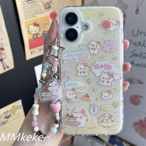 可爱小仓鼠玛芬双层手机壳