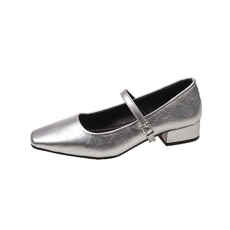 2025 French Square Toe Mary Janes with Single Strap Heel - Product image 5