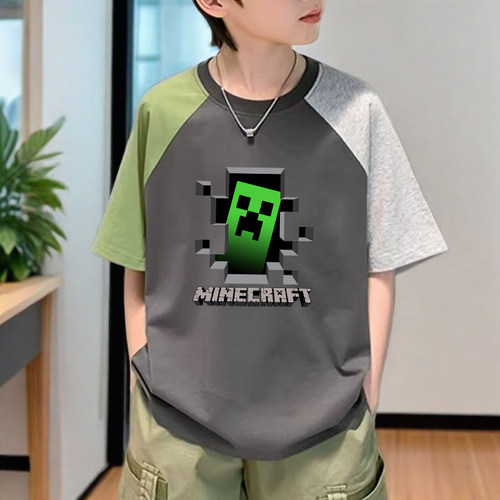 纯棉青少年Minecraft新款