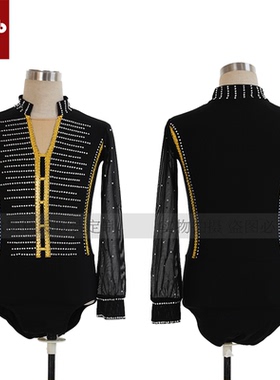 DVWVB设计定制体操花样滑冰服舞台表演服轮滑考级儿童成人男K120