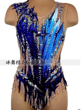 新款艺术体操服儿童女艺考比赛啦啦操演出服竞技健美操服K215