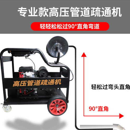 汽油高压管道疏通机下水