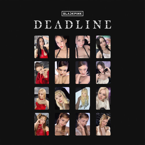 BLACKPINK粉墨迷你三辑《DEADLINE》专卡Lisa金珍妮朴彩英金智秀