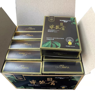 10盒 鸢腾染发膏  速焗 自然黑 染发剂  黑发 染膏 小盒 20mlx4