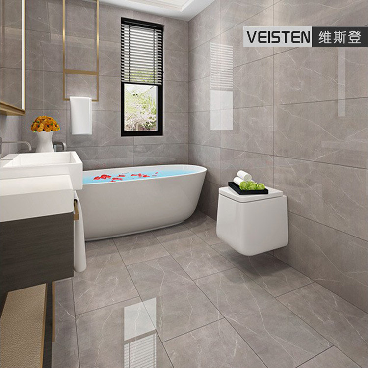 通体大理石瓷砖400x800中板厨房全瓷墙砖卫生间防滑耐磨瓷质地砖