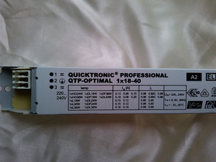 24W T5T8HO一拖二18W 30W 36W 40W通用型镇流器 欧司朗QTP 39W