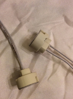 VS意大利原装进口陶瓷灯座G4 GU5.3 GX5.3 耐高温瓷座 327 00灯座