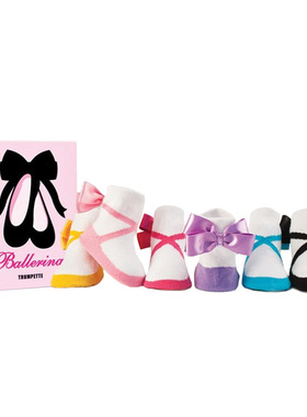 现货正品 美国trumpette婴儿芭蕾舞鞋袜Ballerina  Lilly礼盒拆单