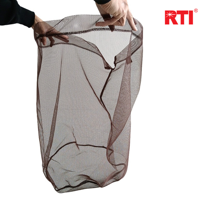 RTI抄网网兜涂胶抄鱼网兜不带圈大物抄网兜纳米抄网头尼龙小眼