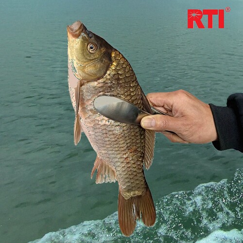 RTI塑料不锈钢夹鱼器多功能不伤鱼路亚钳子罗非鳜鱼夹子抓鱼防滑