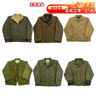 BF男女外套Z42 猎人装 vintage古着美式 复古阿美咔叽做旧多袋工装