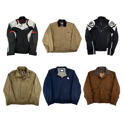 vintage古着美式复古中古港风棒球服工装阿美咔叽男女外套S62