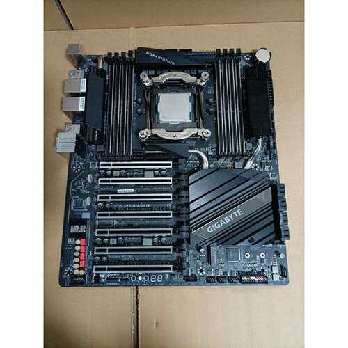 议价X299-WU8和i7-9800X板U豪华套装，实物拍摄