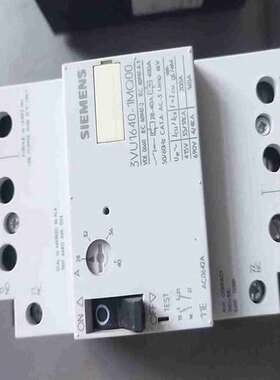 议价西门子马达保护器3VU1600-1MR00功能好36a-拍
