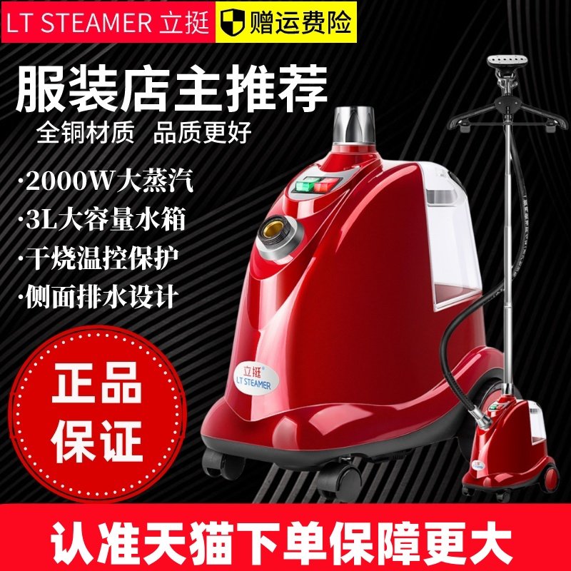 立挺LT-9全铜大功率蒸汽家用商用服装店高效快速除皱好挂烫机熨斗