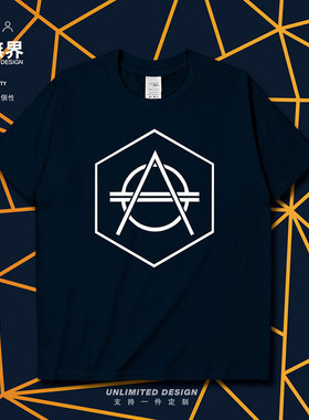 百大DJ大菠萝DON DIOBLO电音厂牌短袖T恤男女宽松衣服0001设 无界