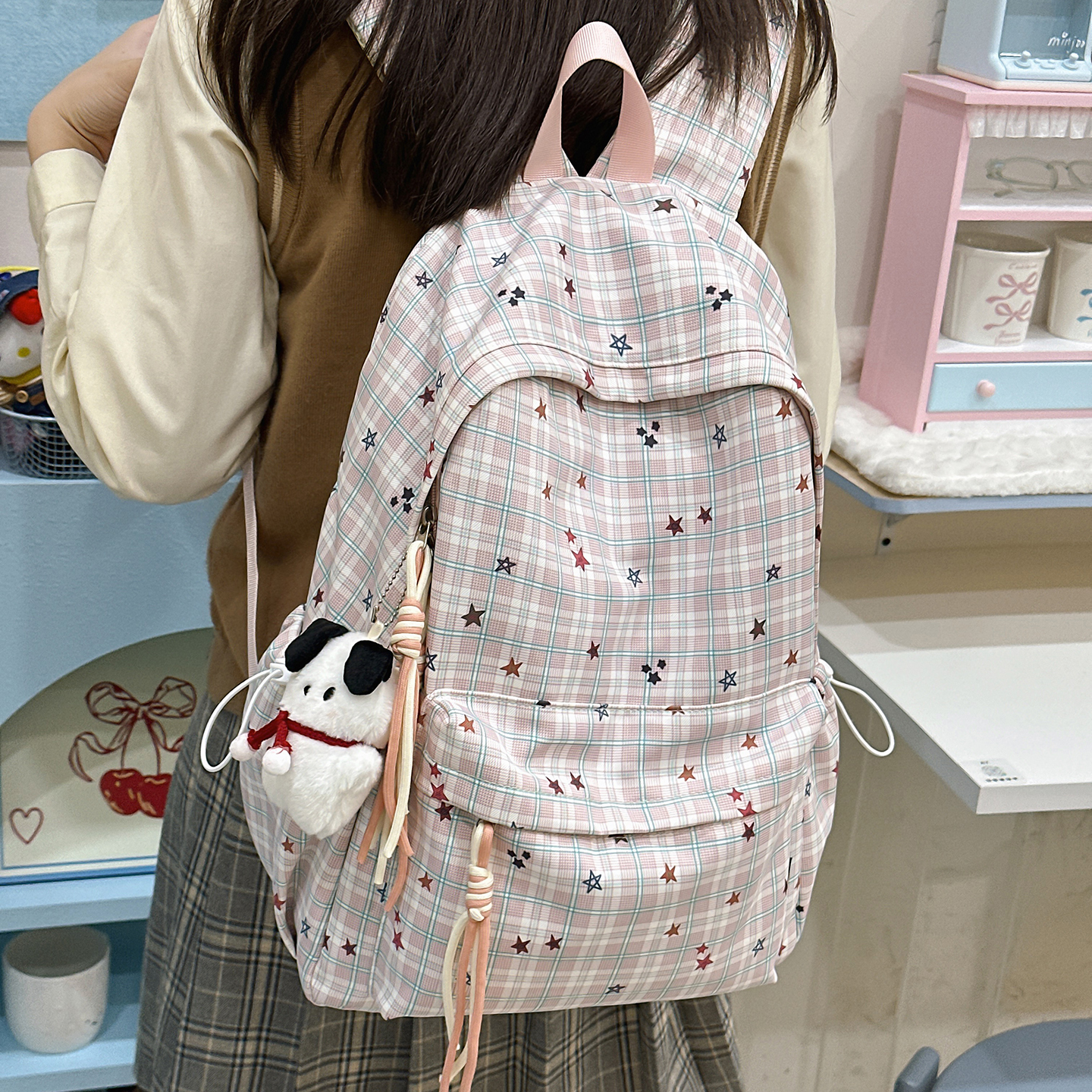 2026新款书包女生小学生三到六年级大容量轻便初中女孩书包双肩包