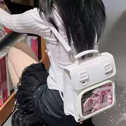 原创书包痛包双肩包小食量斜挎包