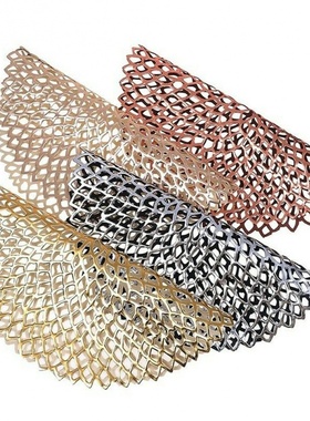 Round Coaster Placemats Table Mats Pads Plastic Table Place