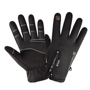 Winter cycling gloves men women with plush gloves保暖手套