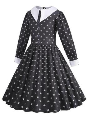 Wednesday Cosplay Girl Costume Cosplay Princess Costume Birt