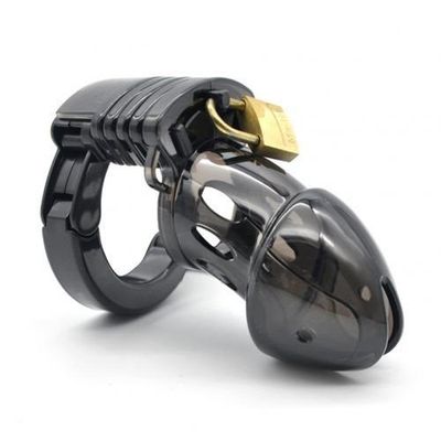 Mini Male Chastity Cock Cage Penis Belt Lock with Four Rings