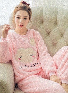 pyjamas pajamas winter pijamas women nightwear sleepwear睡衣
