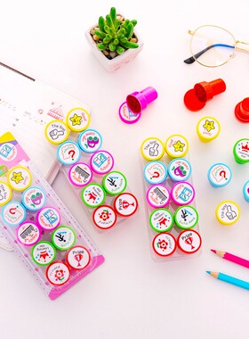 10 pcs/set English Teacher Reviews Stamps Seal set  Scrap