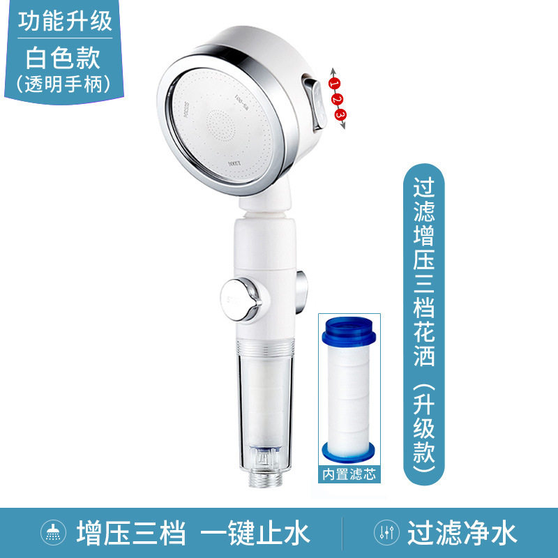 showerhead water purification filter power shower head ode