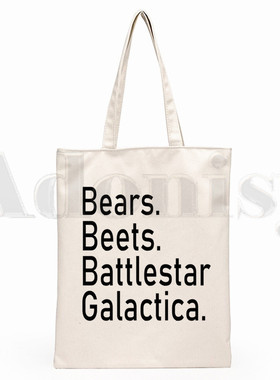 Dunder Mifflin printed canvas bag creative shoulder backpack