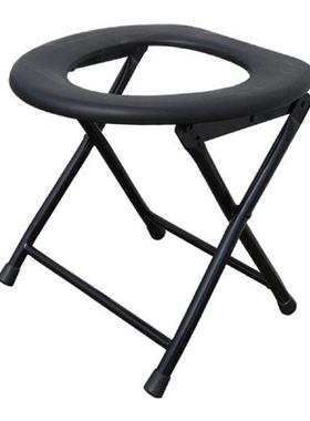 Camping Toilet Seat Commodes Toilet Chair Foldable for