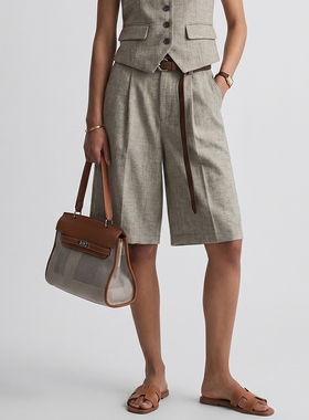 西装阔腿五分裤