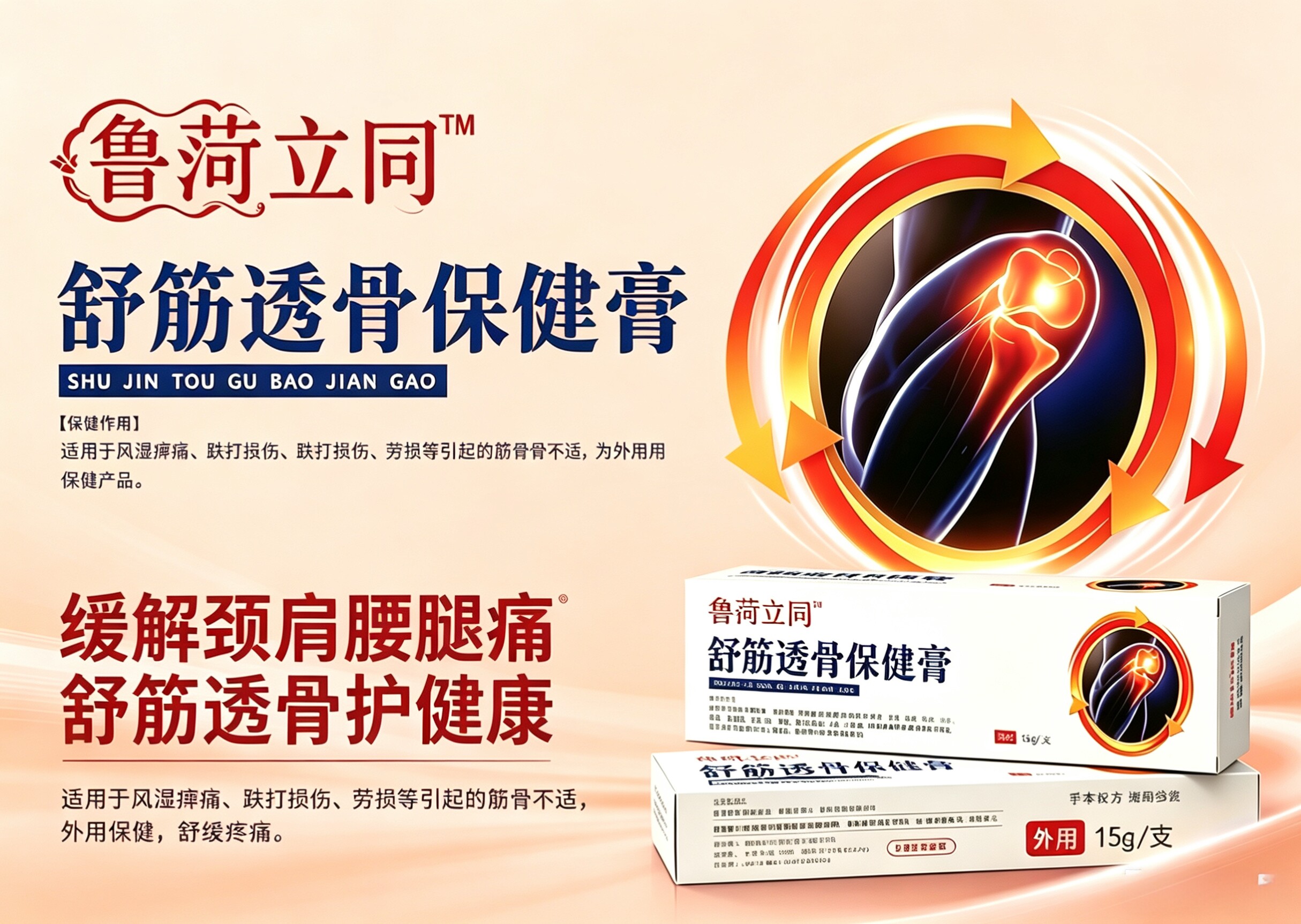 腰间盘突出骨质增生坐骨神经风湿关节颈椎痛风膝盖疼痛草本止痛膏