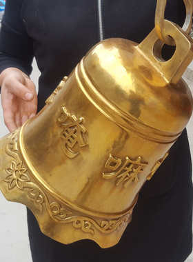 加厚六字真言寺院挂件装饰品