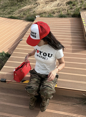 PGND2025夏字母高弹宽松tee