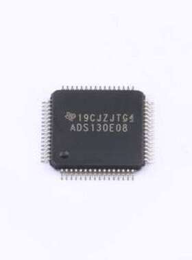 ADS130E08IPAGR 模拟前端(AFE) ADS130E08IPAGR TQFP-64(10x10)