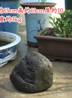 视频现场现找正宗恒山原石天然石头敢当靠山石招财风水石镇宅摆件