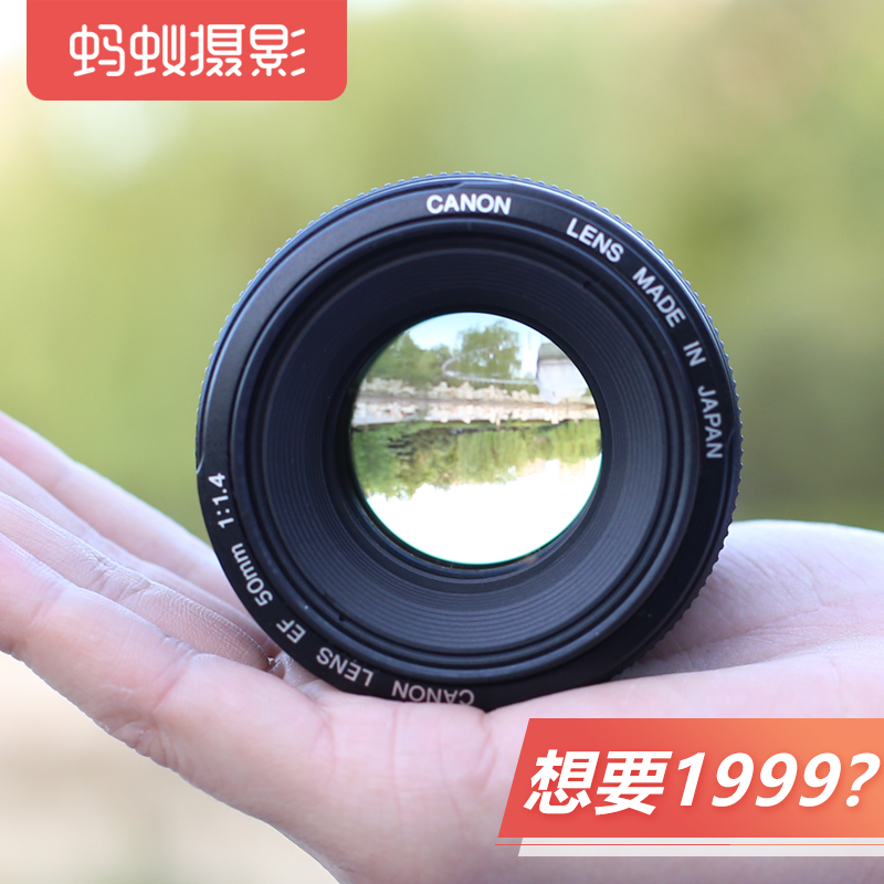 Canon/佳能 EF 50mm 1.4 USM 螞蟻攝影 大光圈定焦人像 微距鏡頭