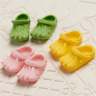 洞洞鞋 恐龙包头爪子鞋 ob24 ob26 molly 小布blythe睹尔小鱼体