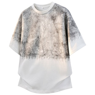 中裤 纯色休闲五分裤 沙滩男士 短袖 8XL 外贸大码 圆领T恤M 2026夏新款