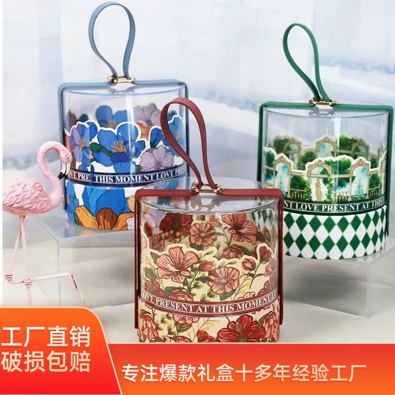 花漾轻奢高档皮带手提圆