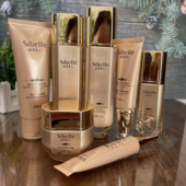 四季 乳面霜 洁面柔肤水保湿 美人鱼子酱保湿 补水紧致抗皱护肤品套装