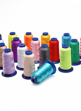 75D/2 高强超细涤纶绣花线 高速涤纶绣花线 83色4000米 可绕底线