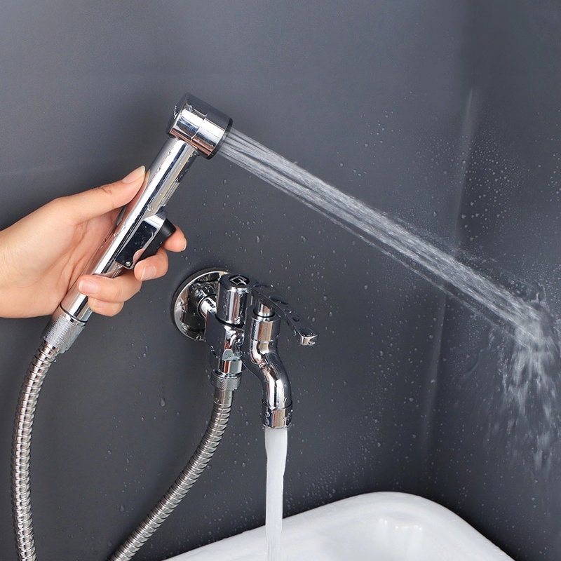 潜水艇手持浴室拖把配件马桶喷枪