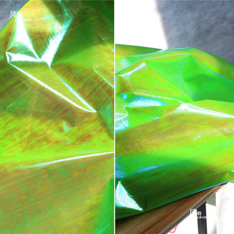 设计师风服装pvc皮革防水面料