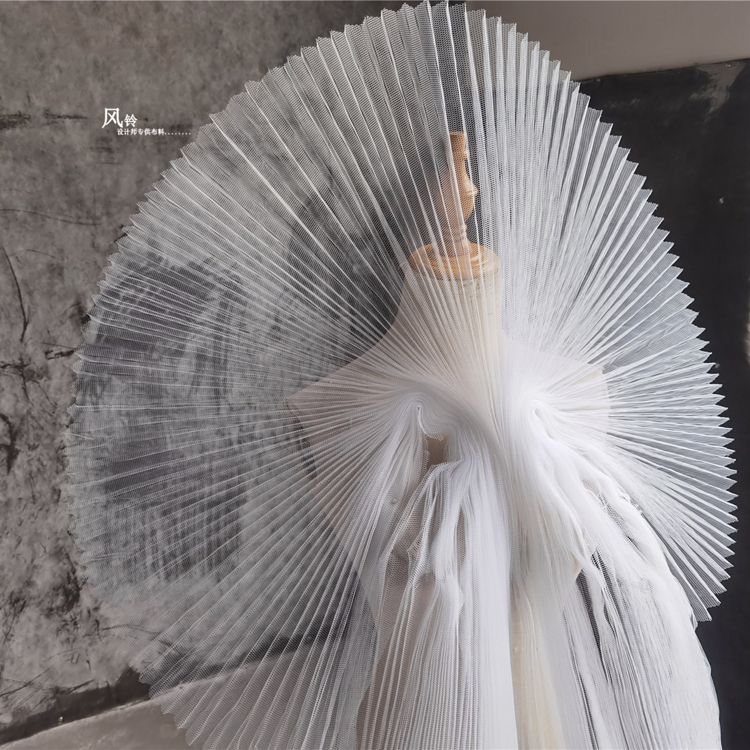 风铃网纱服装欧美肌理