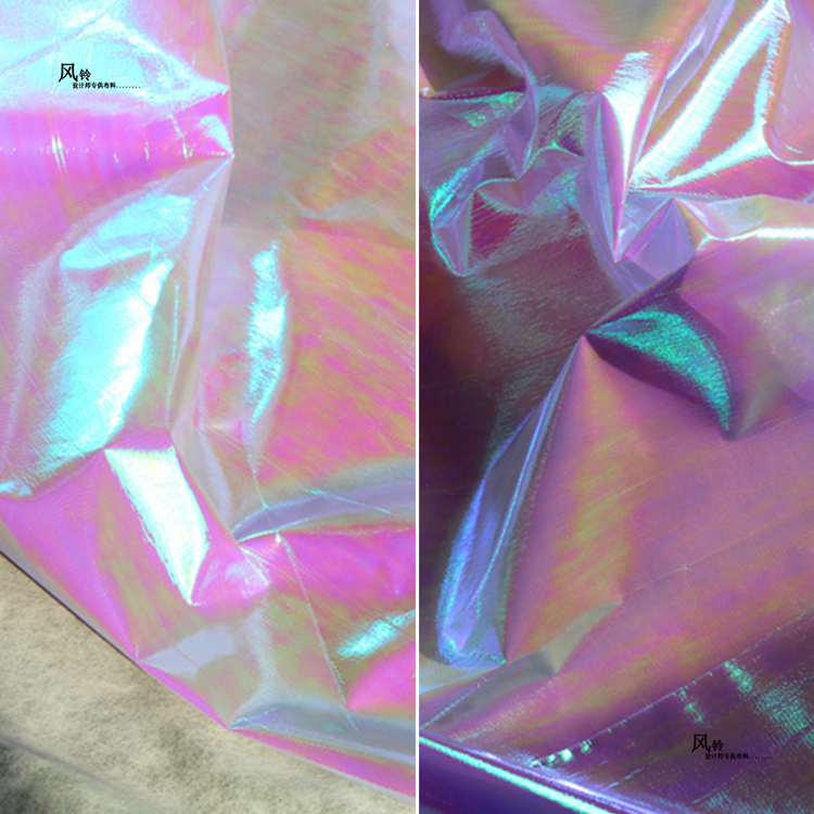 设计师风服装pvc皮革防水面料