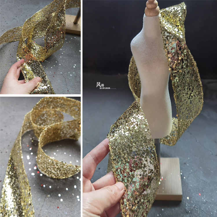 风铃亮片服装欧美造型