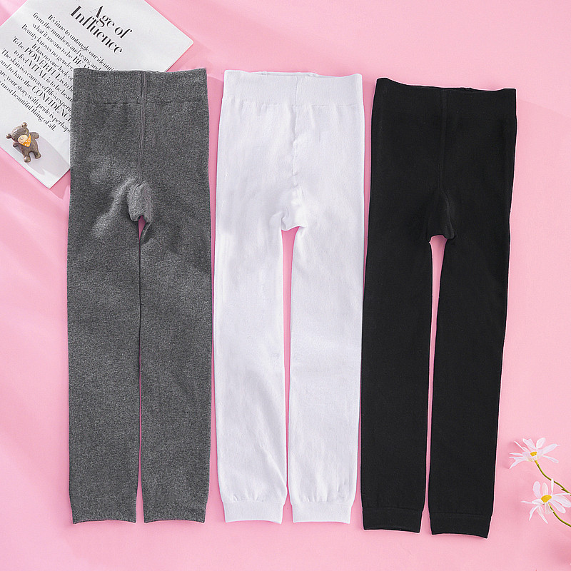 女童打底裤袜春秋款不连脚纯棉中厚白色儿童舞蹈袜可外穿九分裤袜,童装/婴儿装/亲子装,儿童袜子(0-16岁),淘宝优惠券,粉丝福利购,淘宝优惠卷