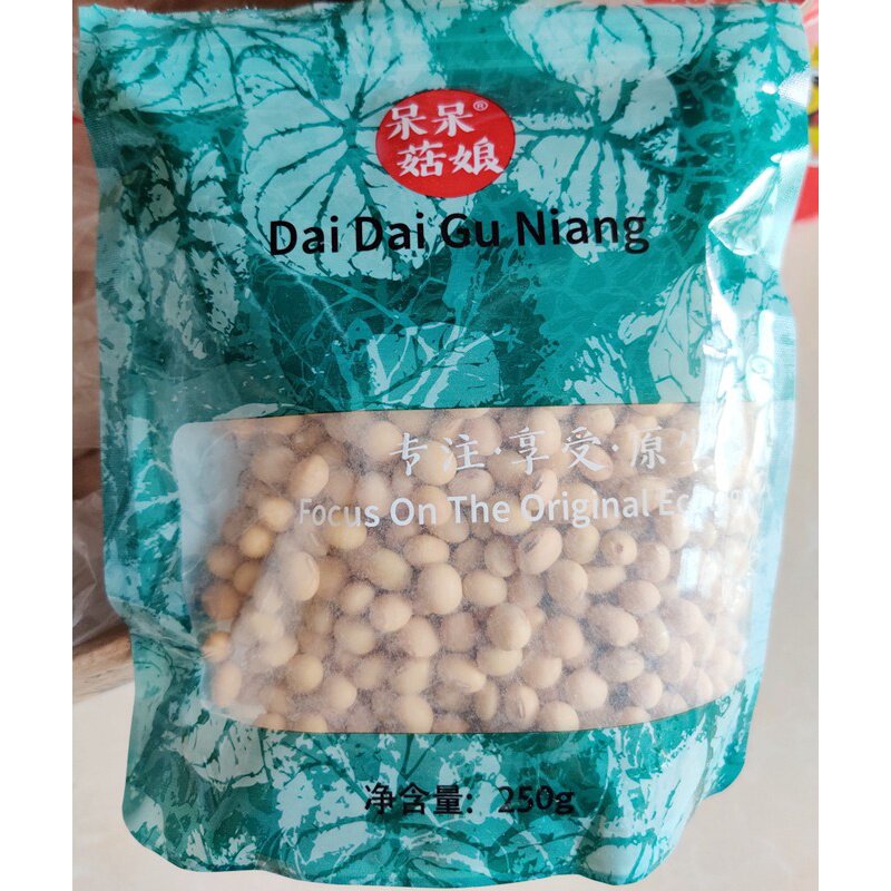 好吃的新货6呆呆菇娘笨黄豆1000g新黄豆非转基因黄豆打豆浆专用黄